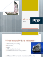 More Minerals
