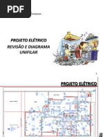 Projeto Elétrico -Diagrama unifilar