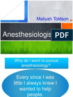 Anesthesiologist MT