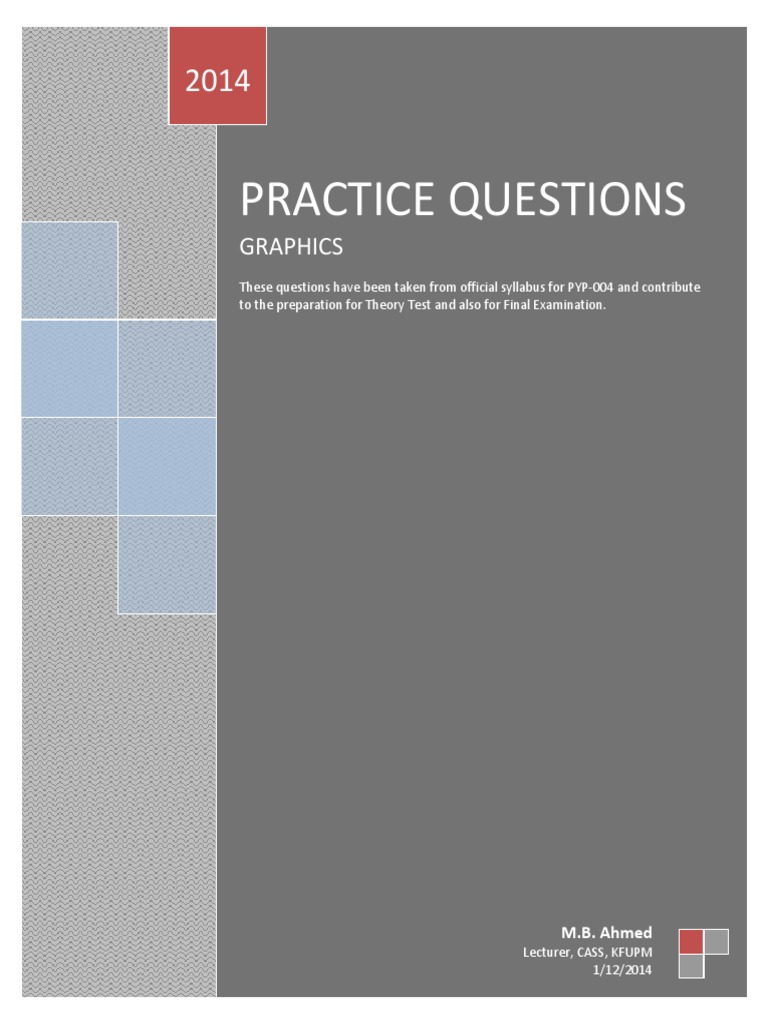 Orthographic Projection Practice Questions | PDF | Geometry | Space