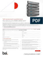 BSI ISO20000 Assessment Checklist UK en