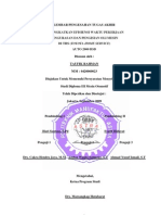 Pengesahan Abstrak, Kata Pengantar, Daftar Isi, Tabel, Gambar, Diagram