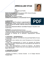 Curriculum Vitae