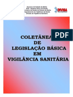 Coletânea Legislação Básica e Inspeção Sanitária