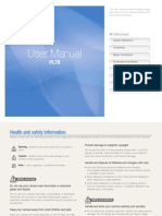 Download Samsung camera PL70 User Manual by Samsung Camera SN21632279 doc pdf