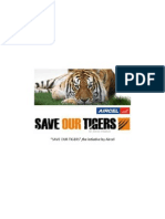 "SAVE OUR TIGERS",the Intiative by Aircel