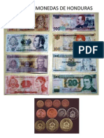 Billetes y Monedas de Honduras