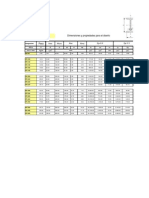 Perfiles Ipe: Dimensiones y Propiedades para El Diseño