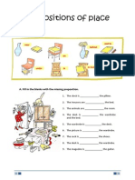 Prepositions of Place PDF