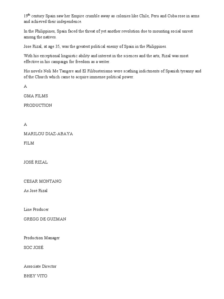 Write-Ups of Jose Rizal | PDF