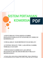 Sistem Pertanian Komersial