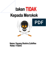 Katakan Tidak Kepada Merokok