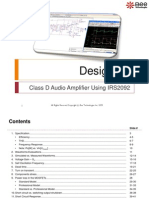 Class D Audio Amplifier