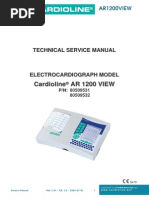 Cardioline AR 1200 - Service Manual