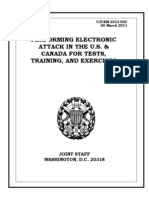 Performing Electronic Attack in The US and Canada - CJCS-US-EA