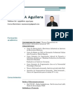 Curriculum Mauricio Aguilera