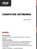 Computer Networks: Izaz A Khan