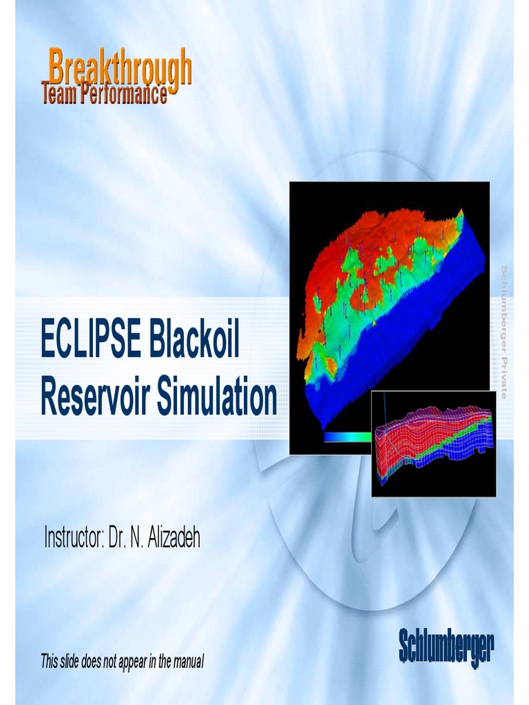 ECLIPSE Reservoir Simulation Training | PDF | Science & Mathematics ...