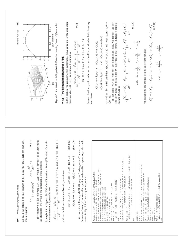 Solve Wave | PDF | Partial Differential Equation | Wave Equation