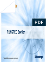 RUNSPEC Section: This Slide Does Not Appear in The Manual
