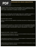 RITUAL PARA A ANCORAGEM DOS ANJOS CABALÍSTICOS