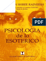 Osho - Psicologia de Lo Esoterico