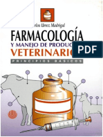 Farmacología y Manejo de Productos Veterinarios