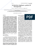 Caracterização de Biotérios, Legislação e Padrões de Biossegurança