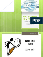 NTC  ISO 9001 (III y IV)