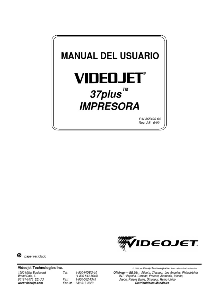 Manual Usuario 37 Plus | PDF | Impresora (Computación) | Teclado