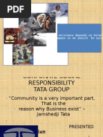 Corporate Social Responsibility Tisco