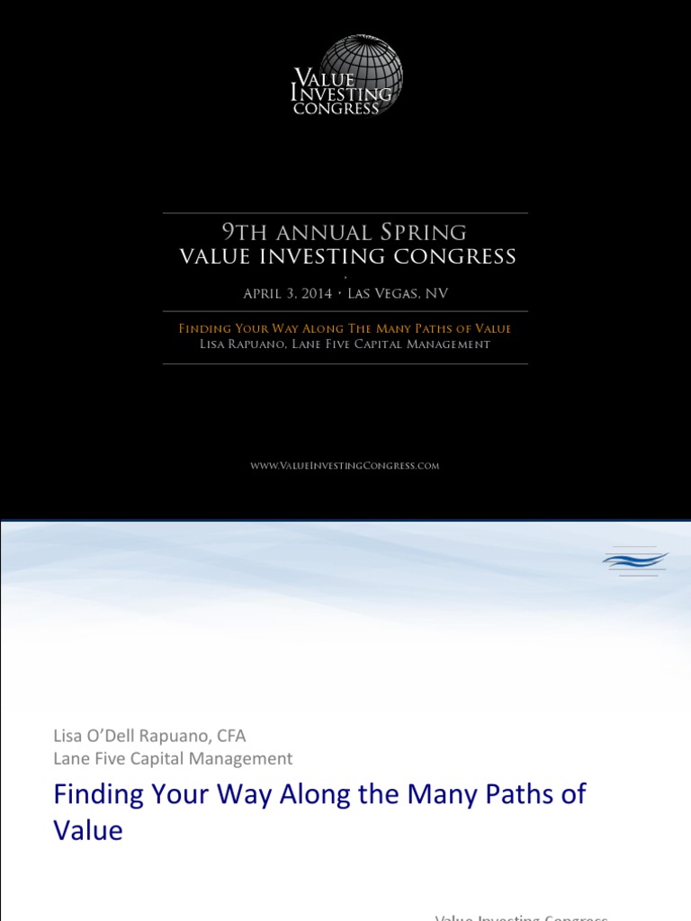 Value Investing Insights | PDF | Investing | Stocks
