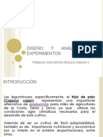 Expo DBCA DISEÑO Y ANÁLISIS DE EXPERIMENTOS