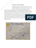 Water Cycle Lesson Plan Final