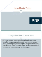 Sistem Basis Data