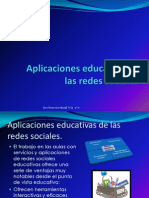 Aplicaciones Educativas de Las Redes Sociales