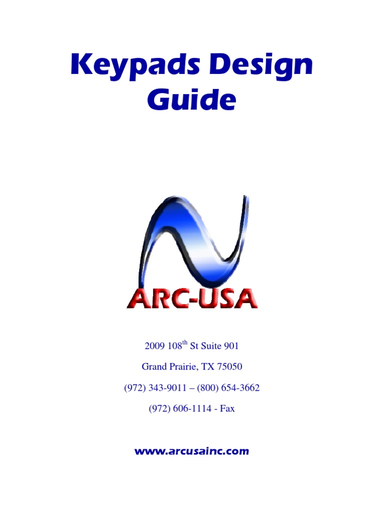 Keypad Design Guide | PDF