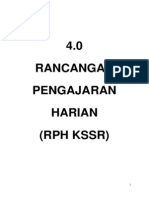 Rancangan Pengajaran Harian (Rph Kssr)