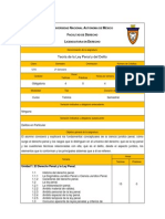 Temario de Derecho Penal Unam