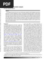 Critical Reflection Illumination Analysis