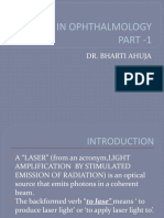 Lasers in Ophthalmology Part - 1
