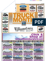 Wiliamsburg Ford 10 - 24,2009 Print Media Ad The Virginia Gazette