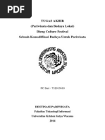 Download DIENG CULTURE FESTIVALSebuah Komodifikasi Budaya Untuk Pariwisata by fcsari SN216442857 doc pdf