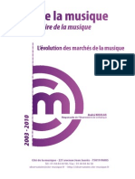 OK Cité de La Musique L'évolution Des Marchés de La Musique en France 2003-2010 PDF