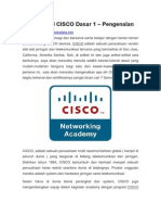 Seri Tutorial CISCO Dasar 1 - Pengenalan