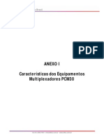 Anexo 1 - Caracteristicas Dos Equipamentos Multiplexadores PCM30