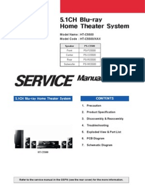 Samsung HT-Z310 DVD 5.1 CH Home Theater System 