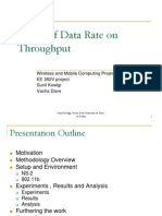 Rate Throughput