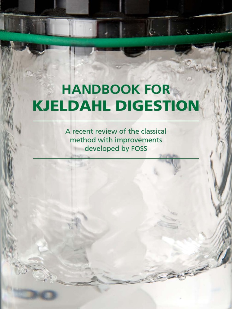 Handbook for Kjeldahl Digestion