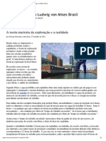 Teoria Marxista Da Exploração e A Realidade PDF